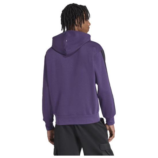 Adidas Ανδρικό φούτερ Essentials 3-Stripes Fleece Hoodie Adidas Ανδρικό φούτερ Essentials 3-Stripes Fleece Hoodie
